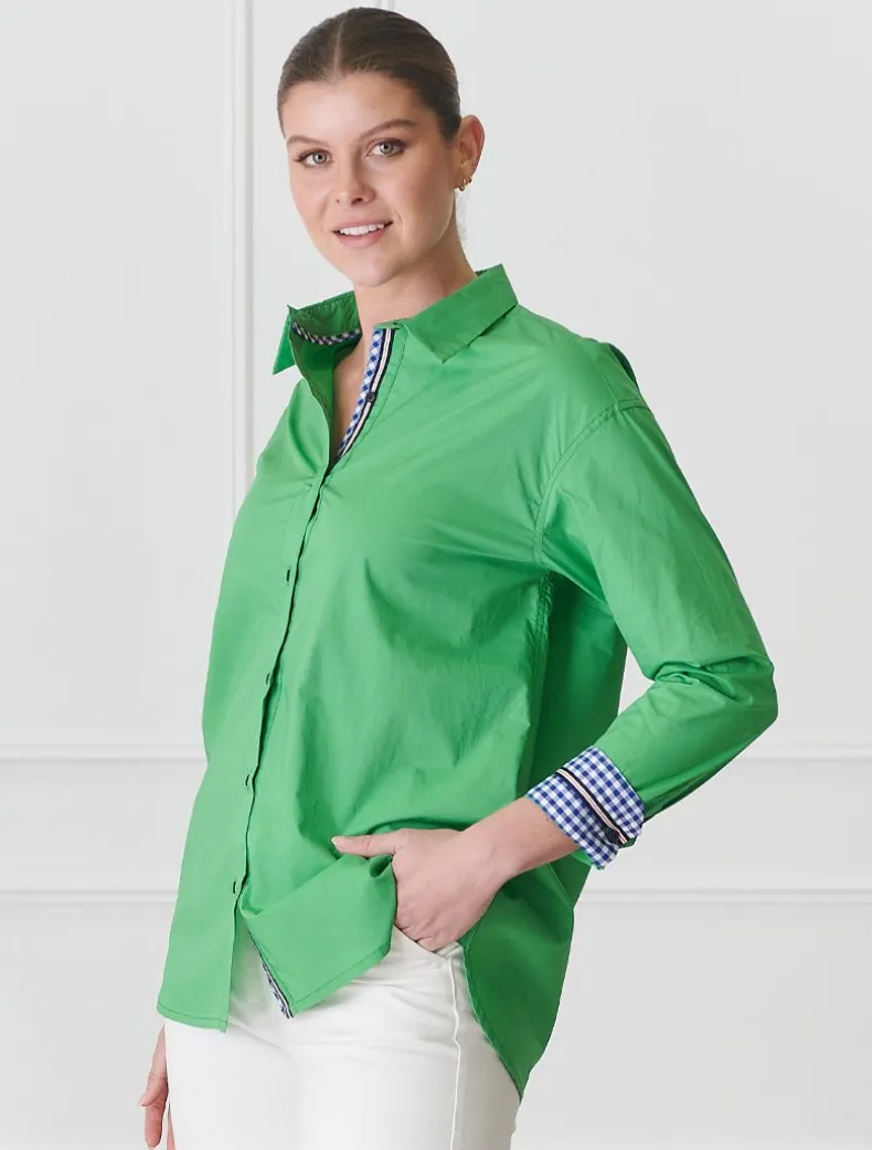 Zjoosh Pop Shirt Green- FINAL SALE