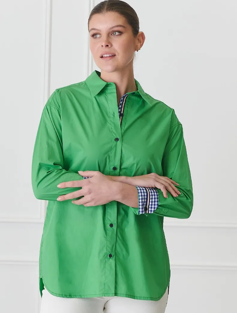 Zjoosh Pop Shirt Green- FINAL SALE